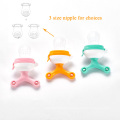 BPA Free Baby Teether Soother Teething Toy Soft Safe Silicone Pouches Silicone Baby Fresh Fruit Food Feeder Pacifier For Infant